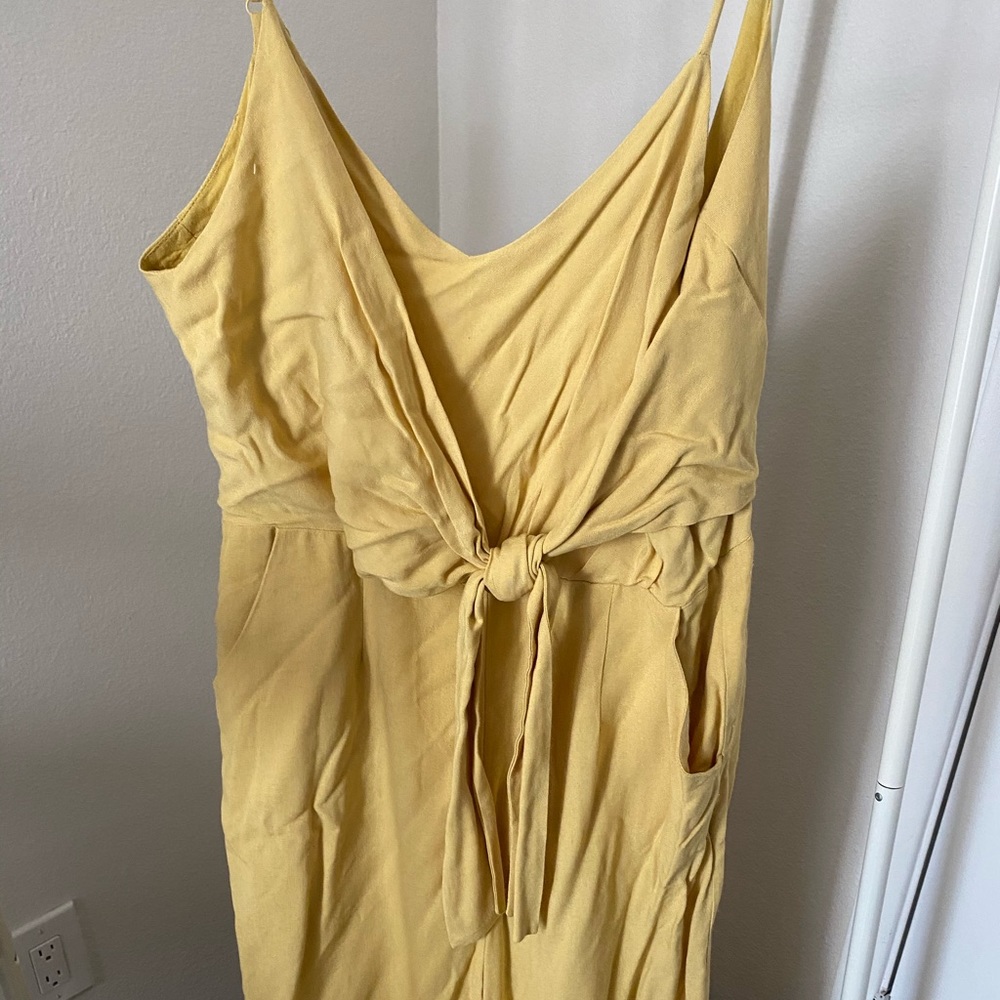 Jumpsuit with tags.